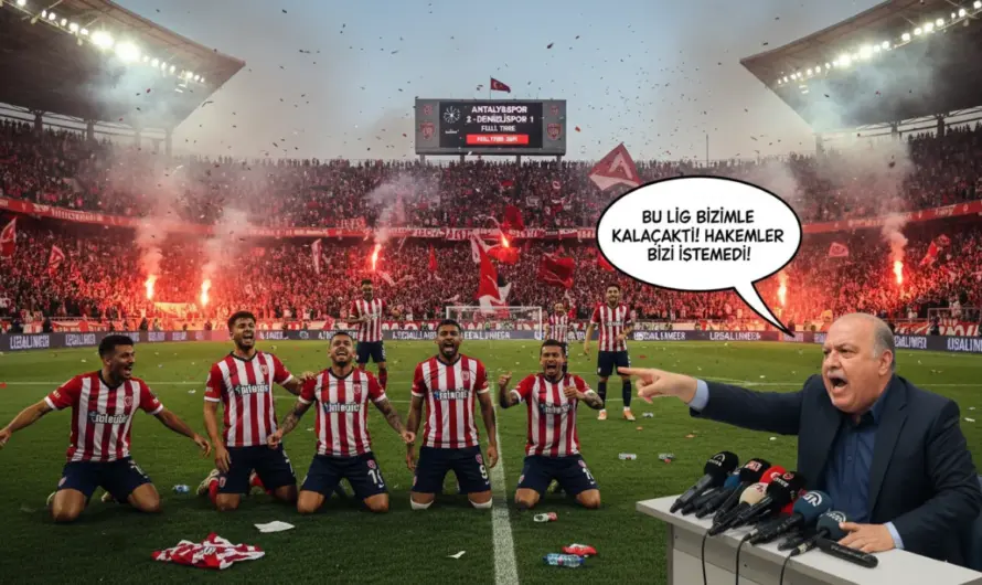 Antalyaspor’un Vedası ve Rıza Perçin’den Şok Edici İfadeler
