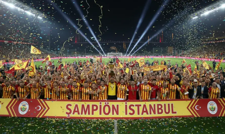 Şampiyonluk Gecesinde Sarı-Kırmızılı Coşku