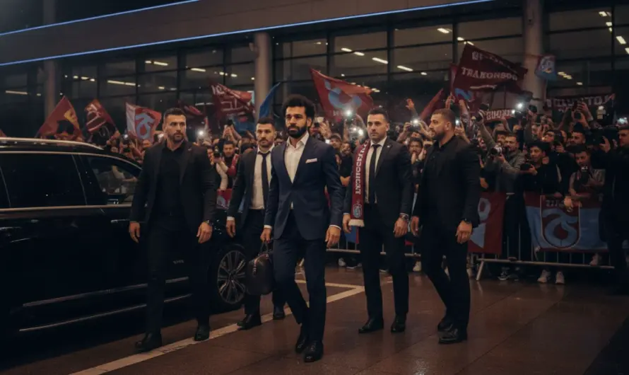 Mısırlı Forvetin Bordo-Mavi Formayla İlk Görüntüleri