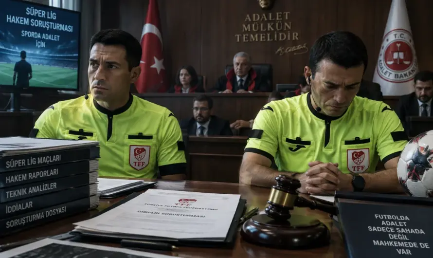 Hakem Camiasında Soruşturma Dalgası: Yasin Kol ve Dosyanın Ayrıntıları